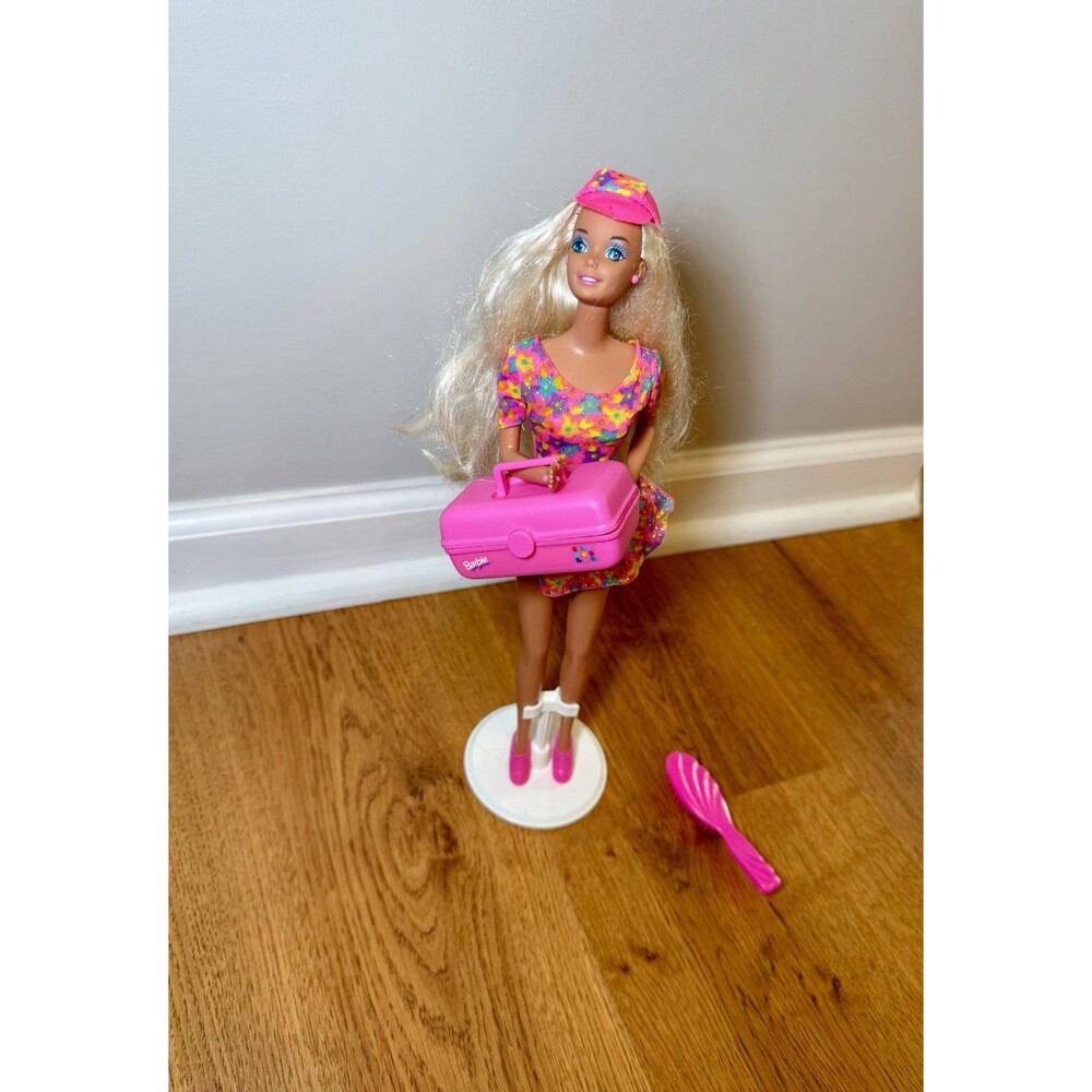 Vintage Caboodles Barbie Doll 1992‎ Mattel # 3157